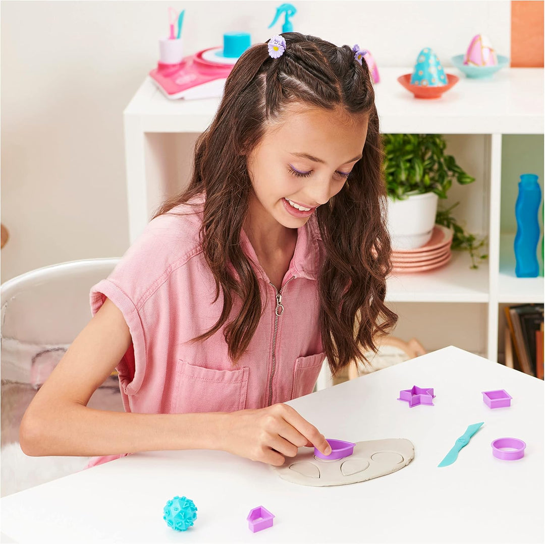 Cool MAKER Clay Your Way Töpferset - Schmuck und Accessoires aus lufttrocknendem Ton gestalten, ab 8