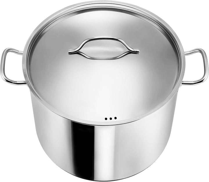 Kopf XXL Induktion Kochtopf Gigantos, Ø 30 cm, 15 Liter, Suppentopf Edelstahl, 30 cm