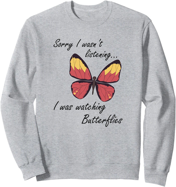 Insekt Schmetterling Natur Wald Wildtiere Sweatshirt