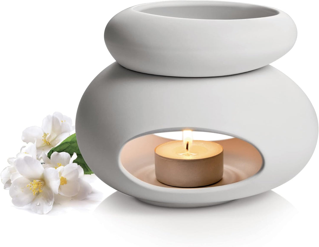 Tescoma Stones Fancy Home Aroma-Diffusor, Keramik, Bianco, TU