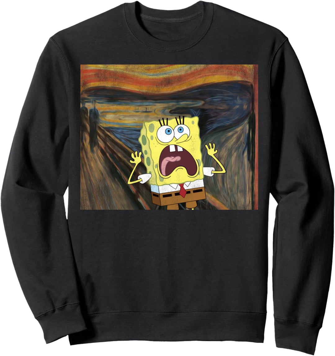 SpongeBob Schwammkopf Der Schrei der Natur Kunst Sweatshirt
