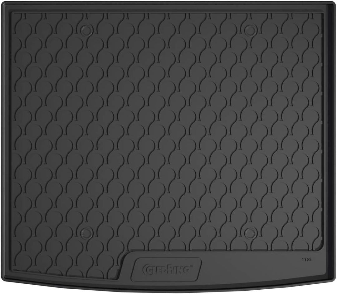 Gledring Rubbasol (Gummi) Kofferraumwanne kompatibel mit Audi Q3 (F3B) 2019- (Höhe variabele Ladebod