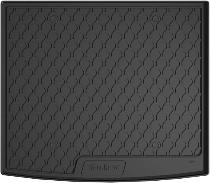 Gledring Rubbasol (Gummi) Kofferraumwanne kompatibel mit Audi Q3 (F3B) 2019- (Höhe variabele Ladebod