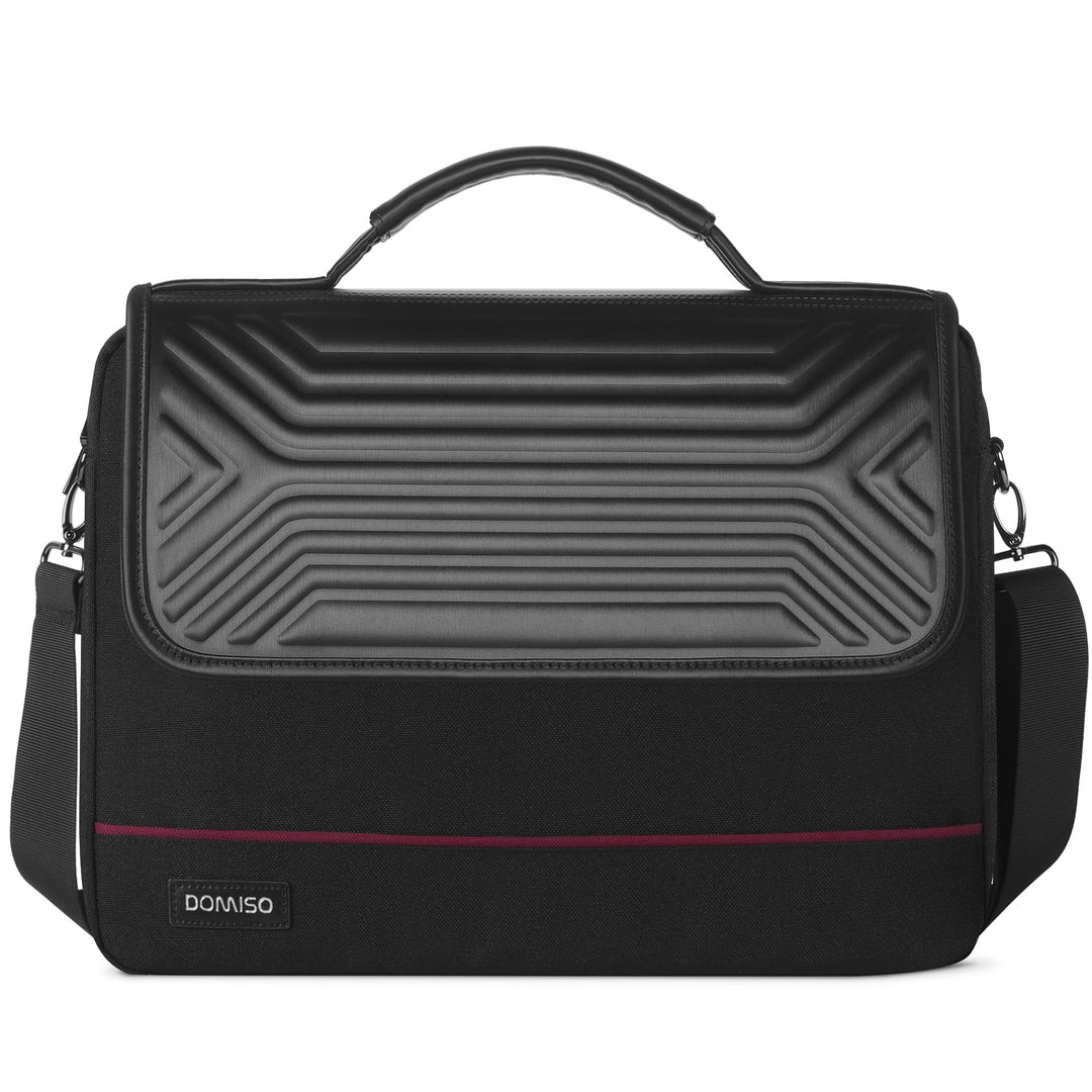 DOMISO 17 Zoll Wasserdicht Laptop Tasche Aktentasche Schultertasche Notebooktasche Business für 17-1