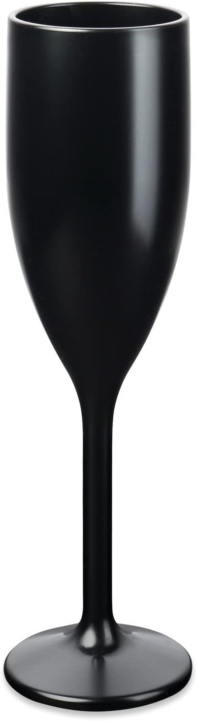 Schramm® Mehrweg Sektgläser in schwarz wählbar 6, 12, 24 oder 48 Stück 150 ml Champagner Glas Sektfl