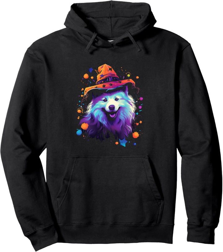 Samojede Halloween Pullover Hoodie