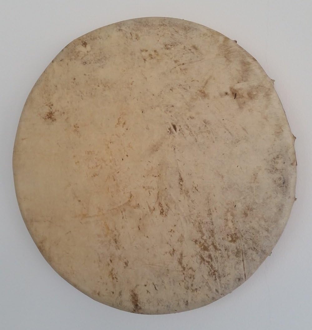 Shamandrum Ø 50 cm Rahmentrommel Rund Rinderhaut - im MYSEVENDO Set - Shaman Drum inkl. Stick