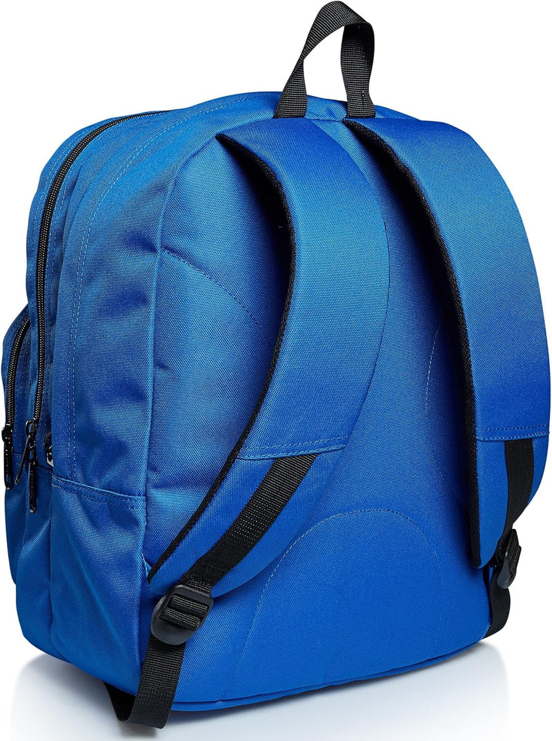 SEVEN Rucksack — KAPPA COLOUR LOGO — Doppelfach, maximale Kapazität — Schule, Reisen & Freizeit Blau