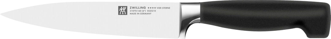 ZWILLING Vier Sterne Fleischmesser 26 cm, Rostfreier Spezialstahl, Ergonomischer Kunststoff-Griff, S