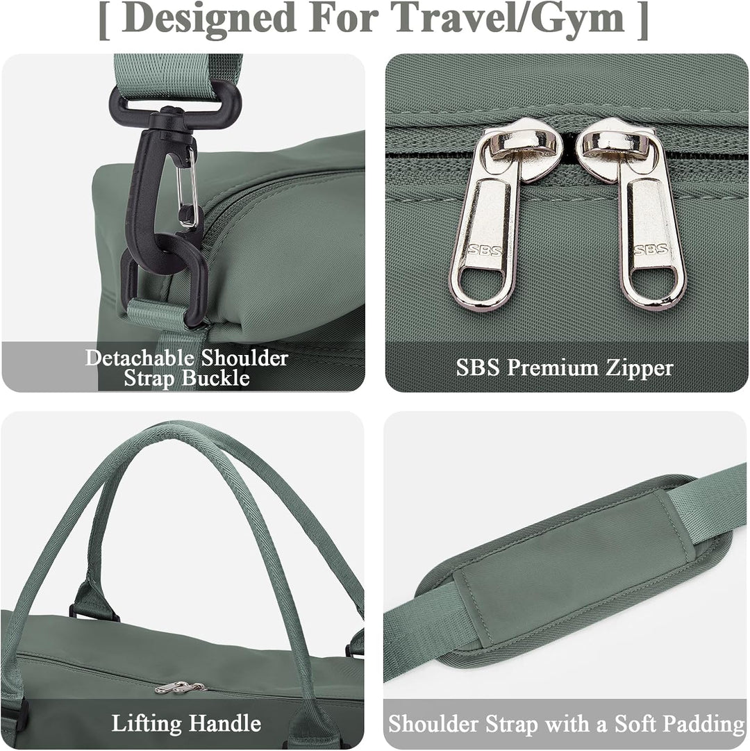 Reisetasche Damen 45x36x20 Easyjet Handgepäck Tasche Sporttasche Weekender Bag Schwimmtasche Wasserd