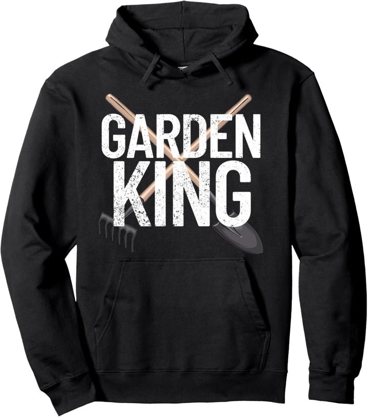 Garden King Pflanzen wachsen Pflanzen Herren Gartenarbeit Pullover Hoodie