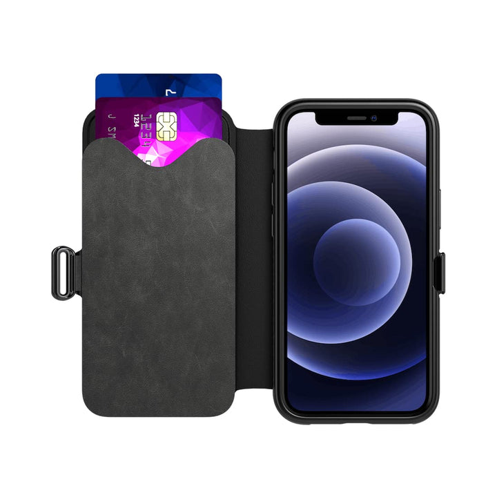 tech21 EvoWallet Schutzhülle für Apple iPhone 12 Pro Max 5G – Keimbekämpfung antimikrobielle Handyhü