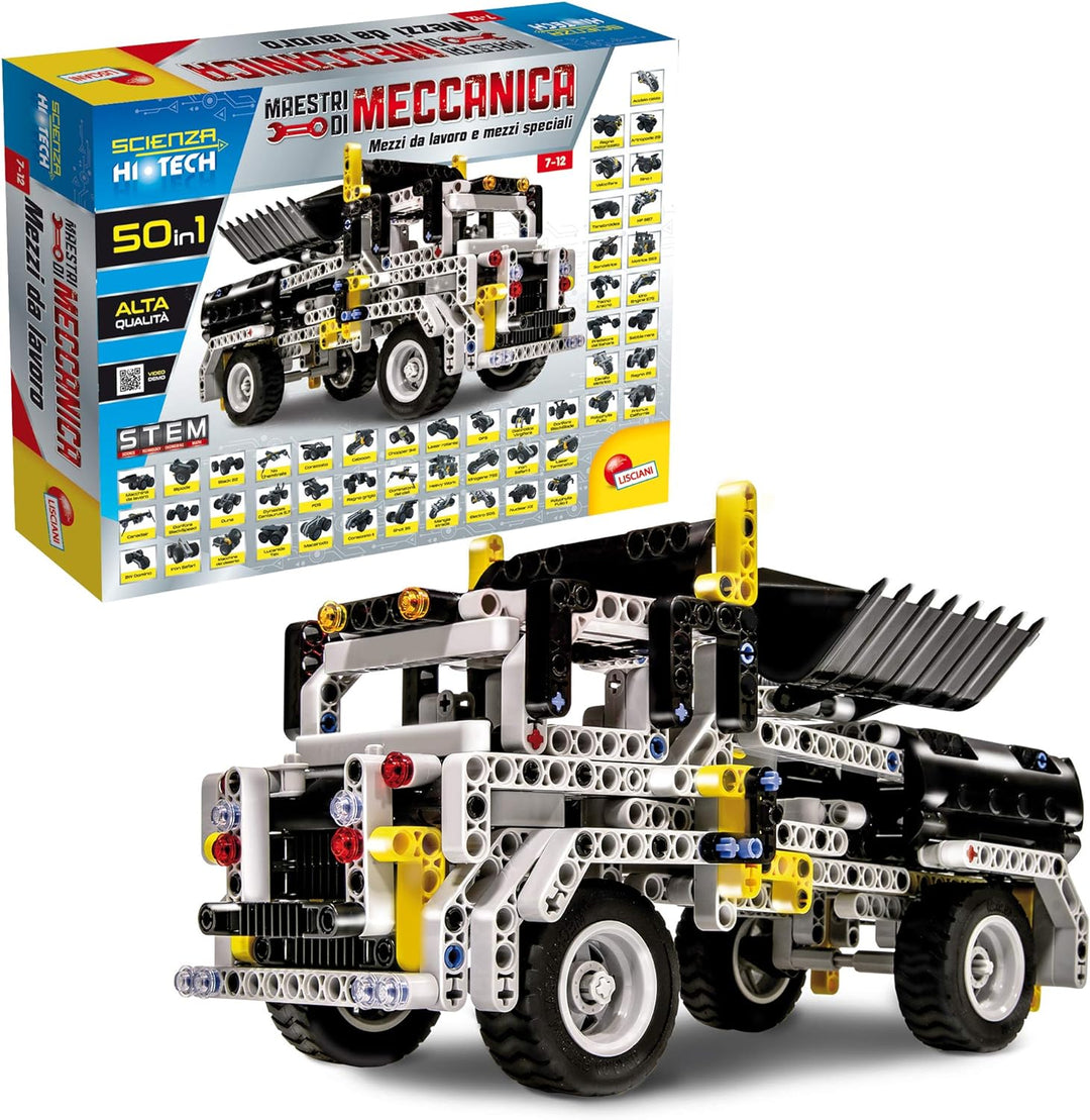 Liscianigiochi 68753 Wissenschaft Hi Tech Mechaniker Meister Arbeitsmitteln, Mehrfarbig, Arbeitsmitt