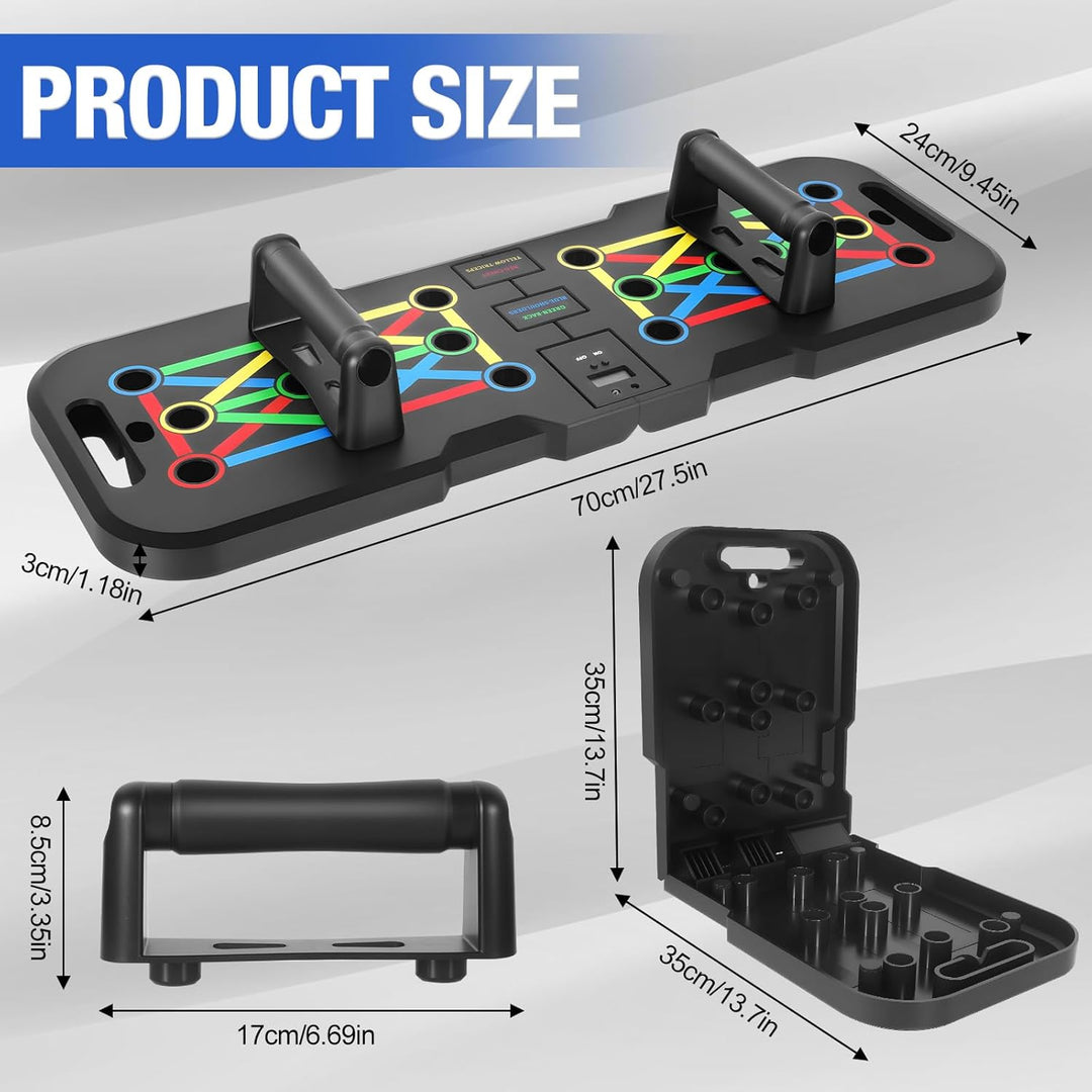 Liegestützbrett Push Up Board Verbessertes Konzept Faltbar Liegestütze Brett Liegestützgriffe Home G