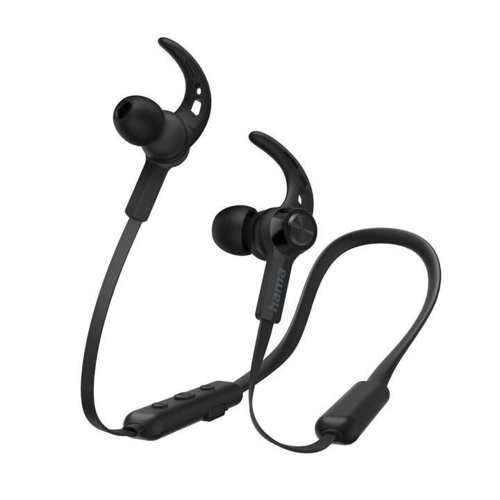 Hama Bluetooth Kopfhörer In Ear „Freedom Neck III“ (Sport Kopfhörer zum Joggen, mit Nackenbügel, Hea