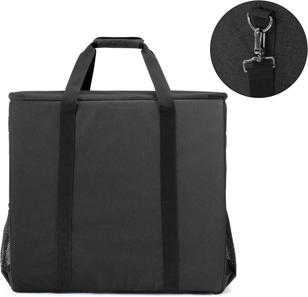 CURMIO Reisetasche für Desktop Computer, Tragetasche für Computer PC-Gehäuse, Tastatur, Kabel usw, P