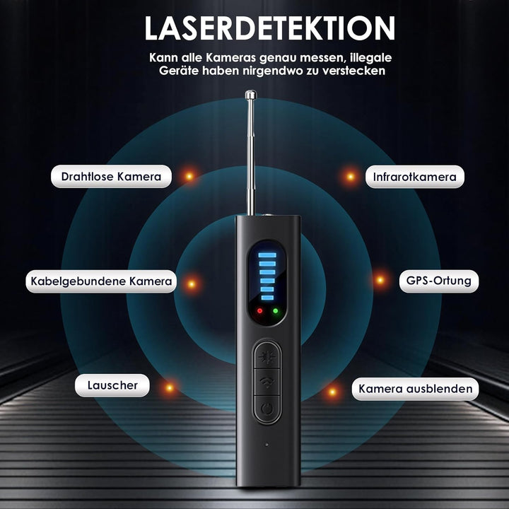 Wanzen Detektor Versteckte Kamera Finder Wanzenfinder Anti Spy Anti-Aufnahme Detektoren RF Signal Bu