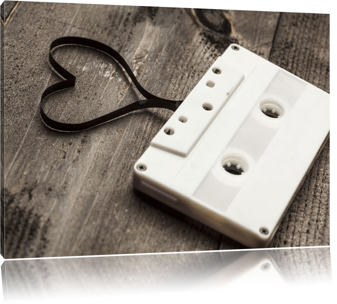 Pixxprint Abstrakte Schallplatte, Leinwandbild, Kunstdruck, Keilrahmen, Motive, Poster, Format:100x7