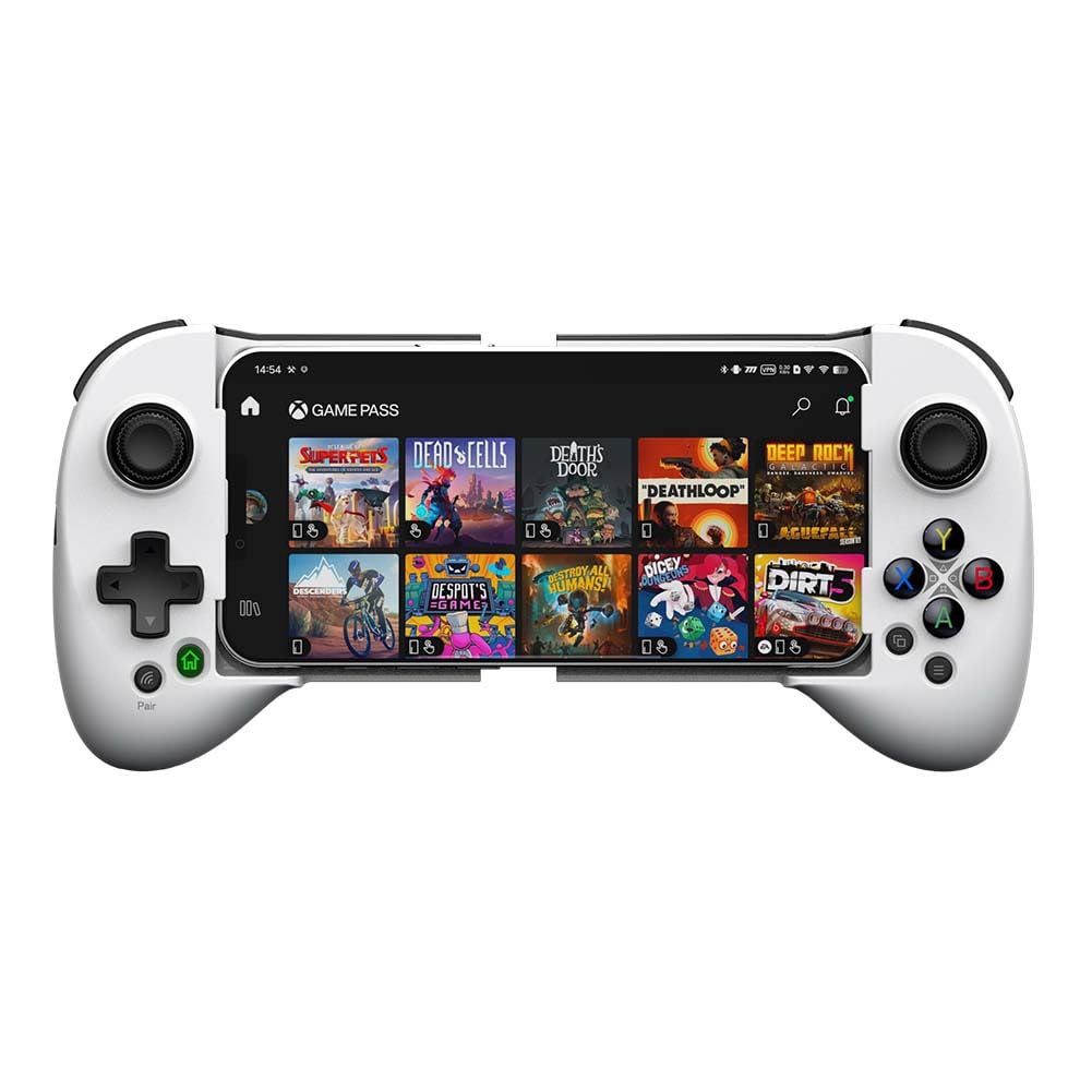 ShanWan Handy Controller für Android/iOS/iPhone15, Smartphone Controller mit Schlüsselzuordnung, Blu