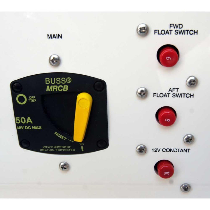 Blue Sea Systems Leistungsschalter der Serie 285 50 A Gleichstrom MULTICOLOR, 50 A Gleichstrom MULTI
