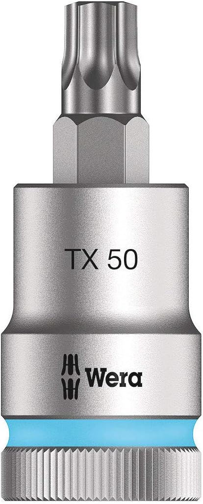 Wera 05003997001 Belt C 3, TORX® HF Zyklop Bitnuss-Satz, Torx, mit Haltefunktion, 1/2"-Antrieb, 6-te