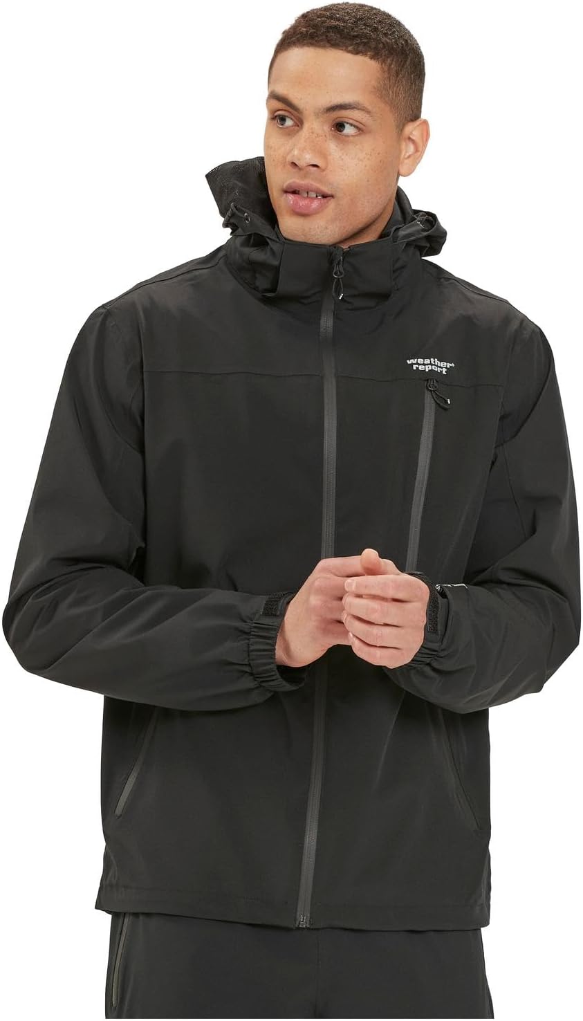 WEATHER REPORT Herren Delton Regenjacke S 1001 Black, S 1001 Black