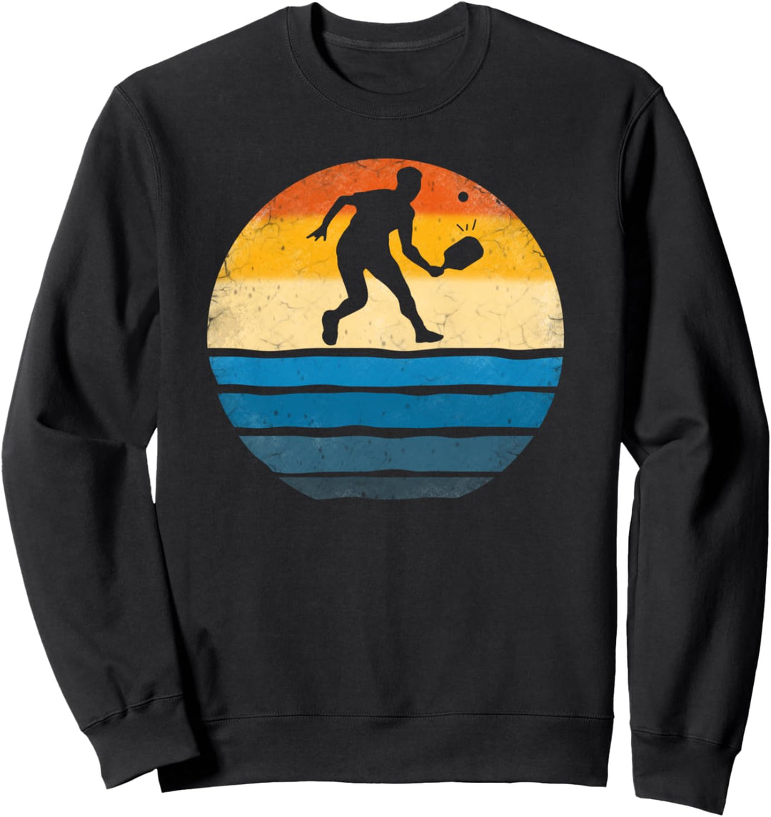 Retro Vintage Pickle Ball Geschenk Sweatshirt