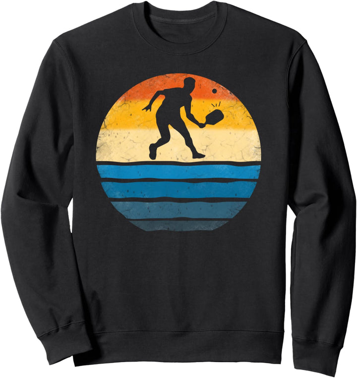 Retro Vintage Pickle Ball Geschenk Sweatshirt