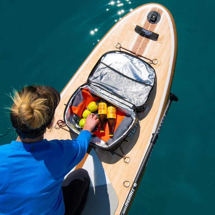 THURSO SURF Paddle Board Zubehör Kühltasche Deck Bag für SUP Stand Up Paddleboard Mesh-Top Tasche Is