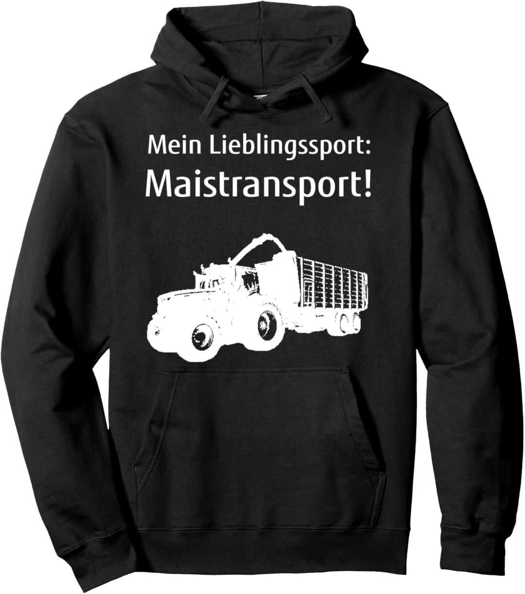 Maishäckseln Landwirt Bauer Landwirtschaft Maistransport Pullover Hoodie