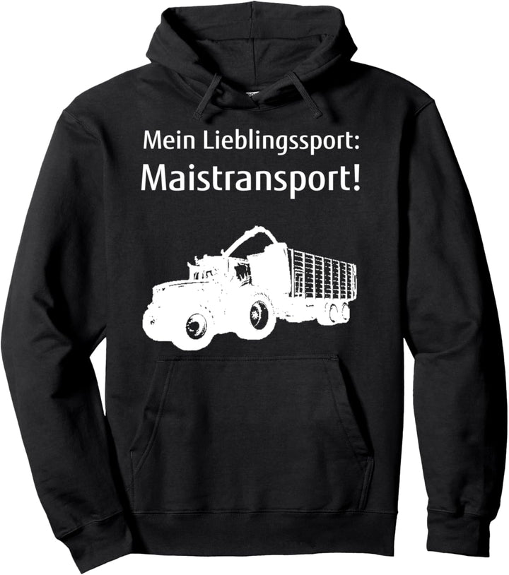 Maishäckseln Landwirt Bauer Landwirtschaft Maistransport Pullover Hoodie
