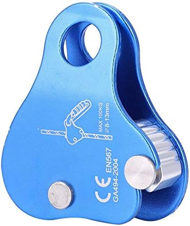 Seilgreifer, Klettersicherung Outdoor Klettern Bergsteigen Abseilen Aluminium Seilgreifer Schutz