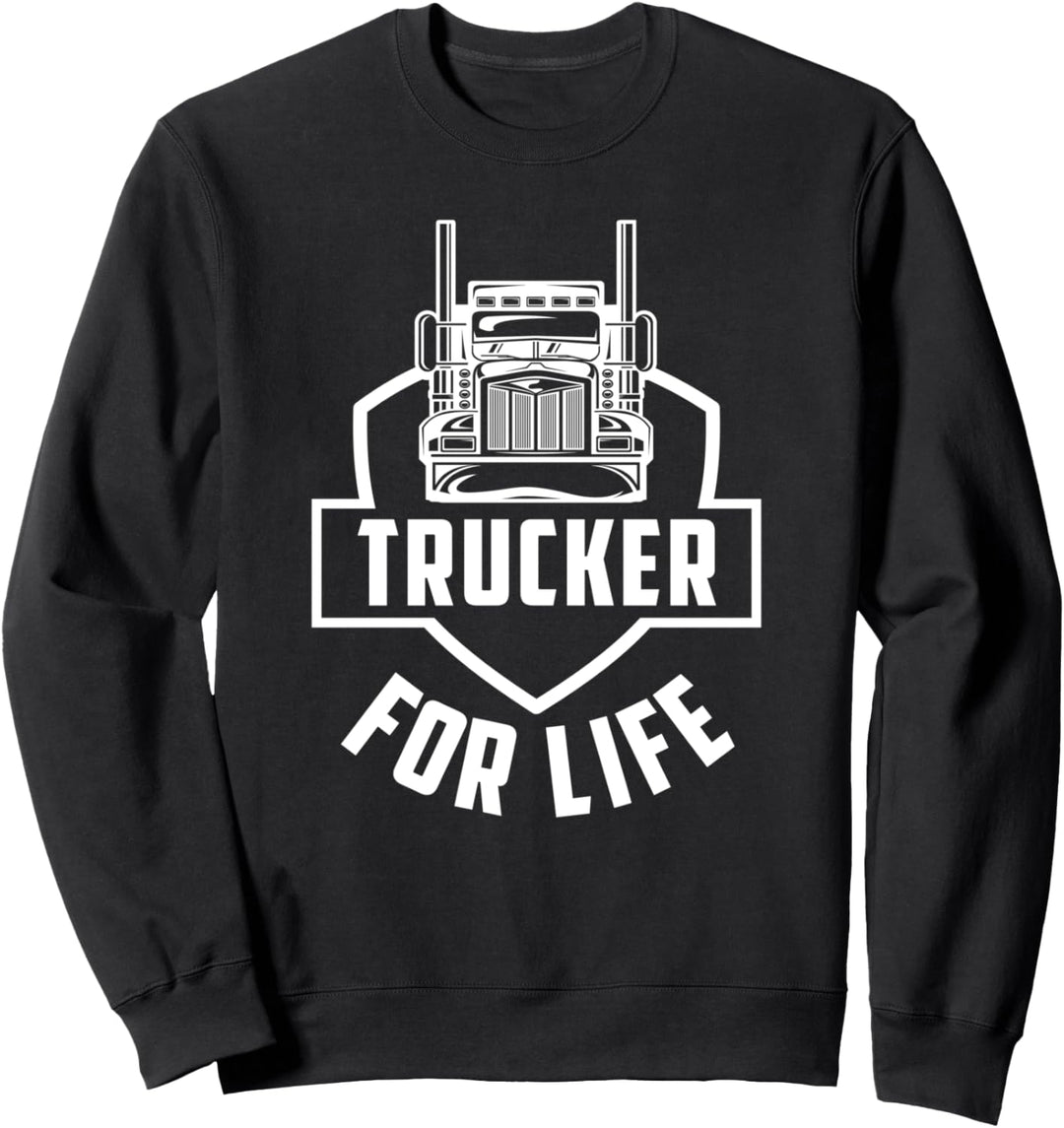 LKW Fahrer Lastwagenfahrer - Kraftwagen Fernfahrer Trucker Sweatshirt