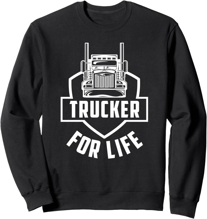 LKW Fahrer Lastwagenfahrer - Kraftwagen Fernfahrer Trucker Sweatshirt