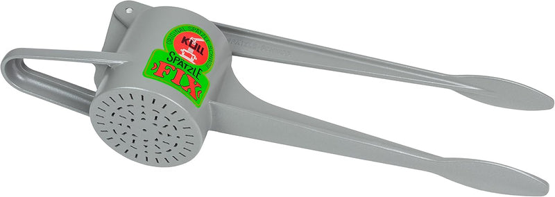 enenfeifei Original Kull Spätzle-Schwob FIX Spätzlepresse in Silber - für Spätzle wie handgeschabt (