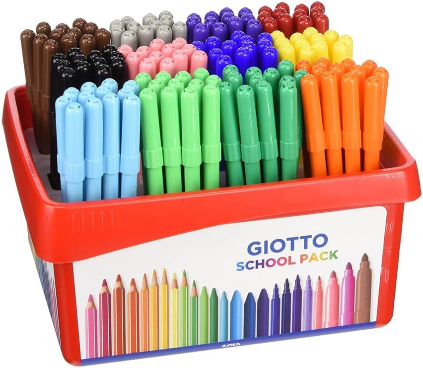 GIOTTO 523800 – Filzstifte mit 144 Stück einzeln, einzeln