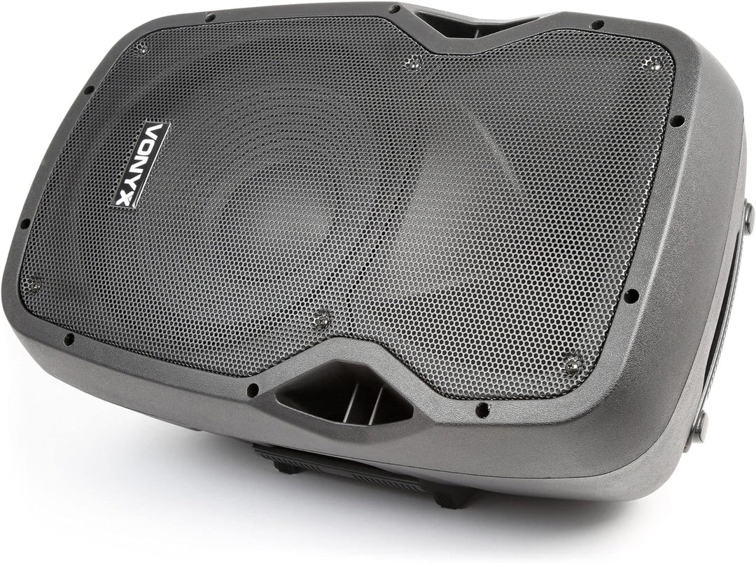 Vonyx AP1200PA - Mobile Partybox Bluetooth mit Akku, 600 Watt Party Lautsprecher mit Mikrofon, Musik