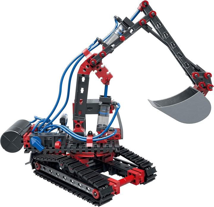 fischertechnik 533874 PROFI Pneumatic Power – Bausatz für Kinder ab 8 Jahren, pneumatisch betriebene