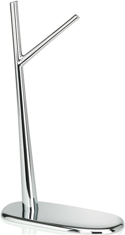 Alessi Bananenhalter Dear Charlie, Edelstahl, Silber, 17.5 x 17.5 x 17 cm