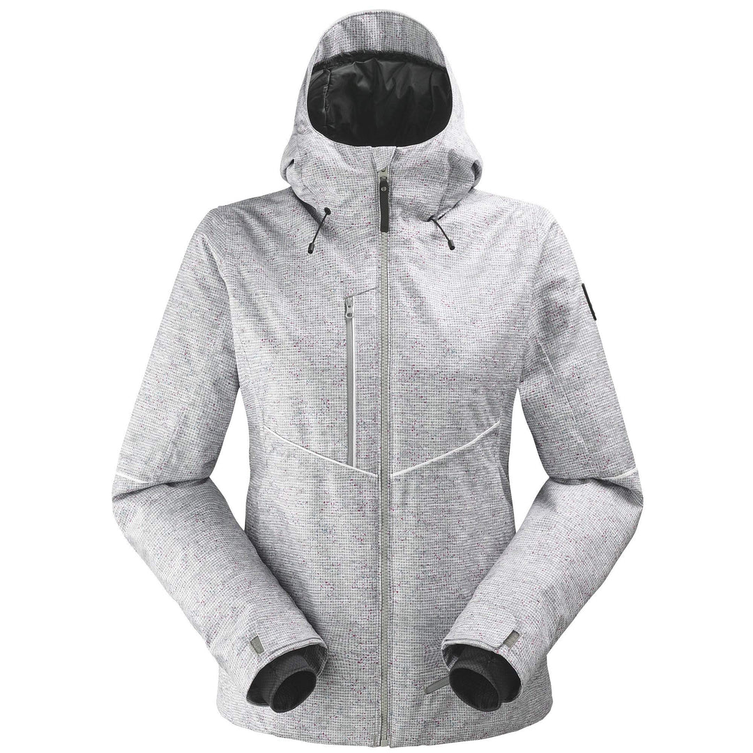Eider Damen Eiv4356v Jacke S Print Chevron Gris, S Print Chevron Gris