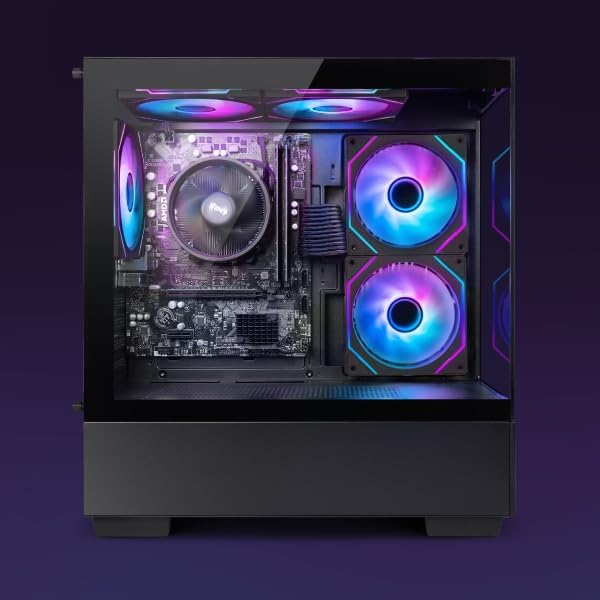 Vibox I-48 Gaming PC - 22 Zoll Set Komplett - Quad Core AMD Ryzen 3200G 4GHz - Radeon Vega 8-16GB RA