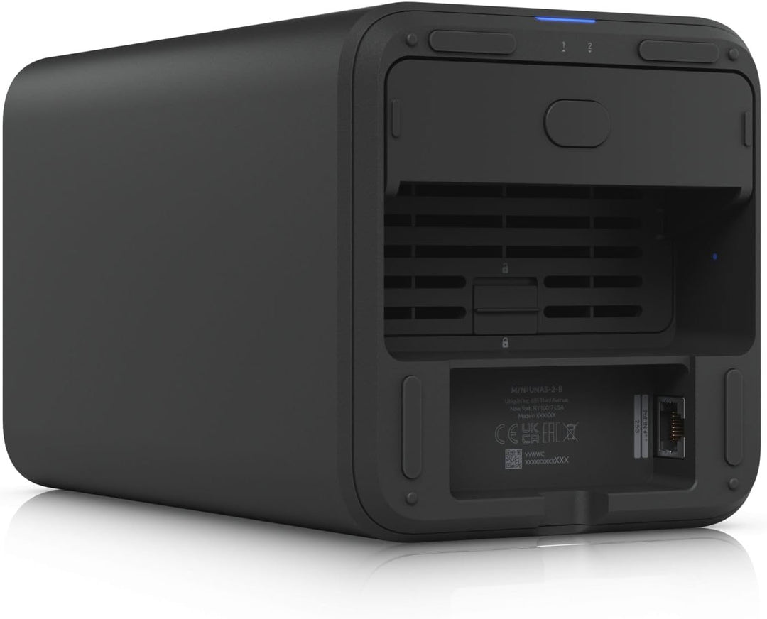 Sistema NAS Ubiquiti UNAS 2 2 Baías 3.5" Preto