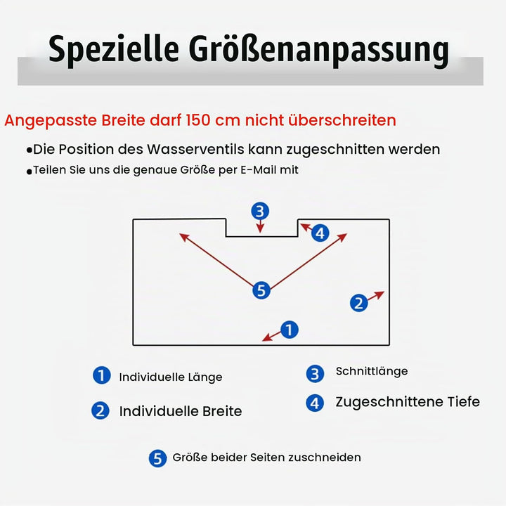 badewannenablage badewannenabdeckung Faltbare aus PVC mit einem Gewicht von 40 kg, wasserdichtem Bad