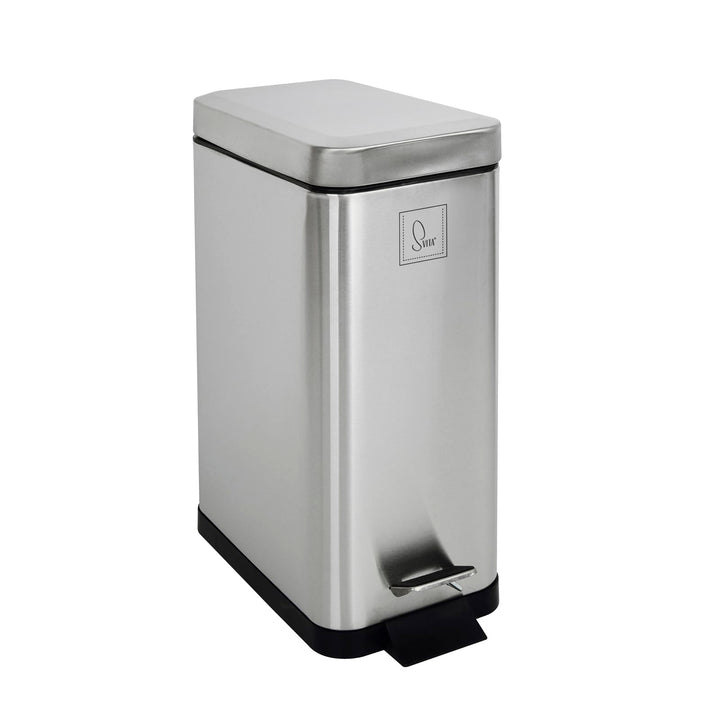 SVITA STM10 Mülleimer Treteimer Tretmülleimer Abfalleimer 10l inkl. Inneneimer Softclose-Deckel Fuss