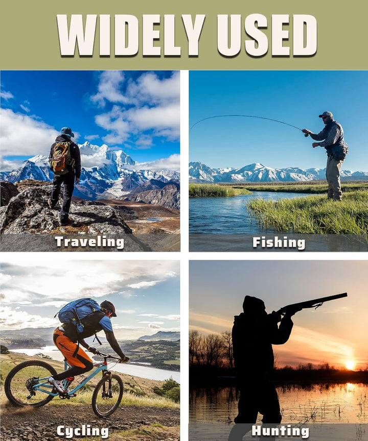Herren Outdoor Anglerweste mit vielen praktischen Taschen Sommer Atmungsaktiv Multifunktionsweste Le