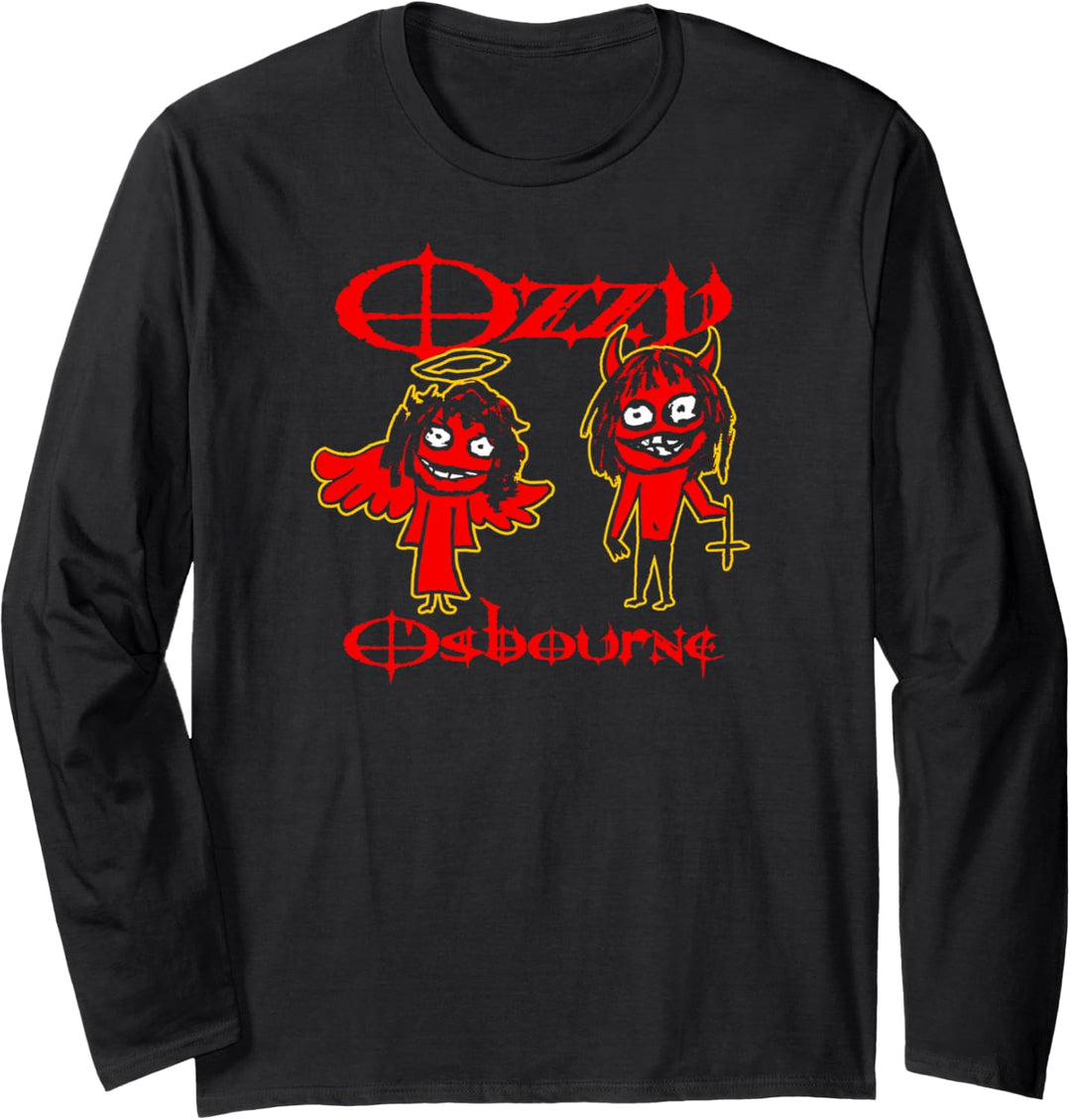 Ozzy Osbourne – Red Sketch Good Bad Langarmshirt