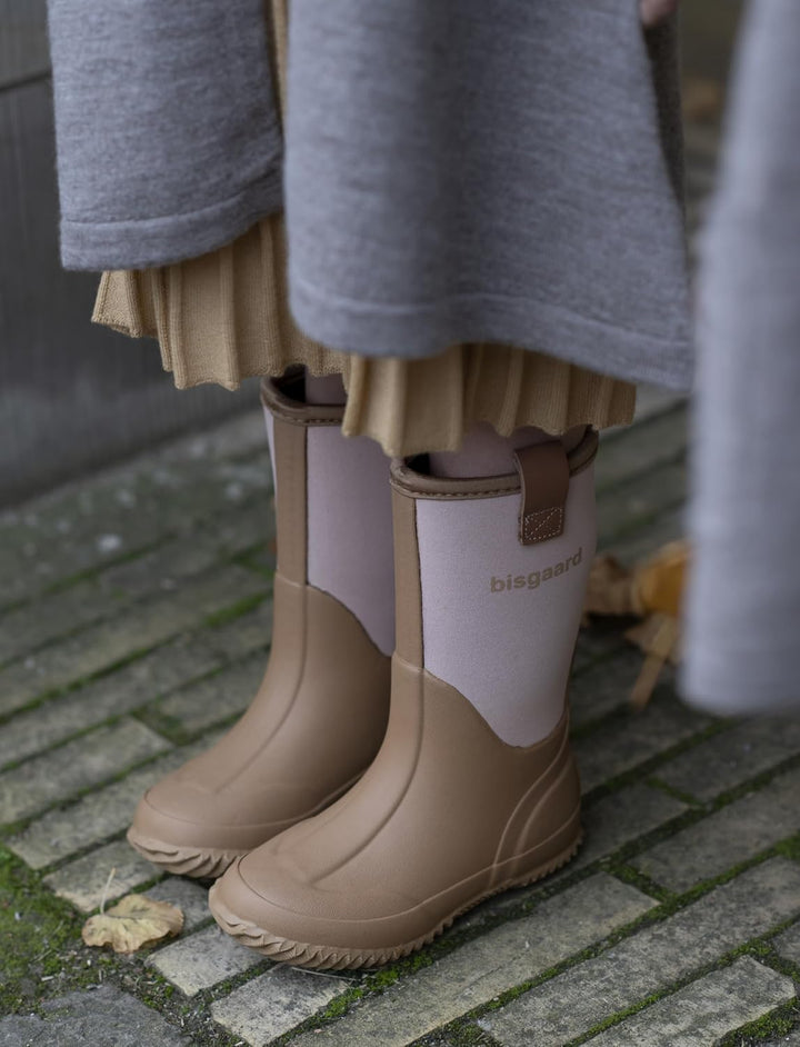 Bisgaard Unisex Kinder Neo Thermo Rain Boot 23 EU Nude, 23 EU Nude