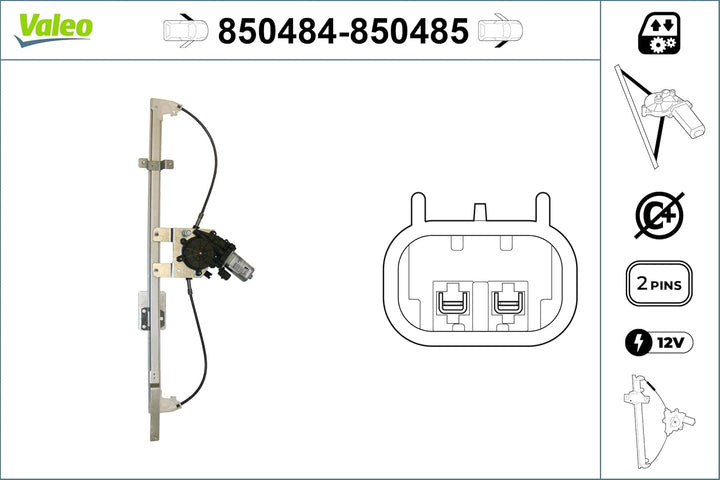 Valeo Fensterheber 850484