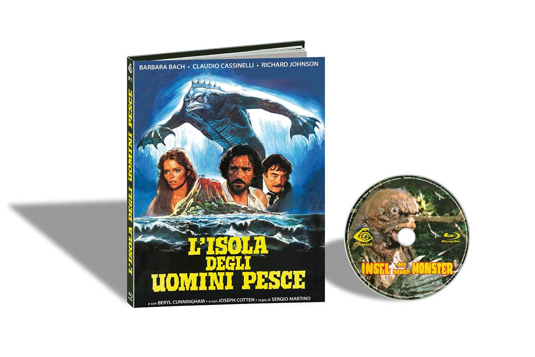 Die Insel der neuen Monster - Mediabook - Cover B Italienisches Plakat - Limited Edition auf 400 Stü