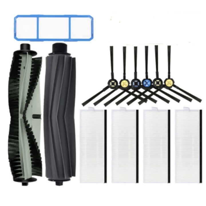 Hepa-Filter mit seitlicher Bürste für SSR1 SSRA1 für A9S A7 V8S X750 X800 X785 V80 Staubsaugerrobote